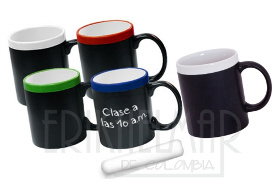 Mug Tablero y tiza
