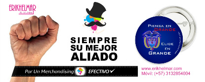 Promocionales para campañas politicas
